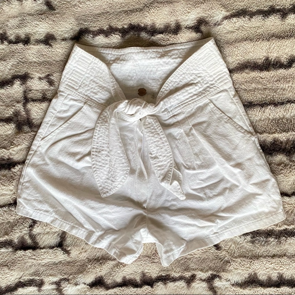 Free People White Shorts